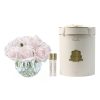 Cote Noire Luxury Round 13 Rose Bud Bouquet - French Pink