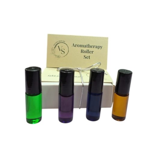 Aromatherapy Roller Set - 4 Scent Pack